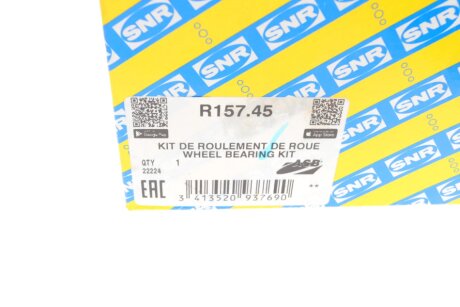 Пiдшипник ступицi колеса ntn snr R15745