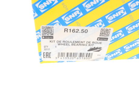 Пiдшипник ступицi колеса ntn snr R16250