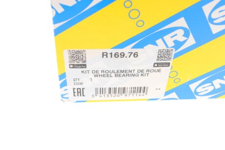 Пiдшипник ступицi колеса ntn snr R16976