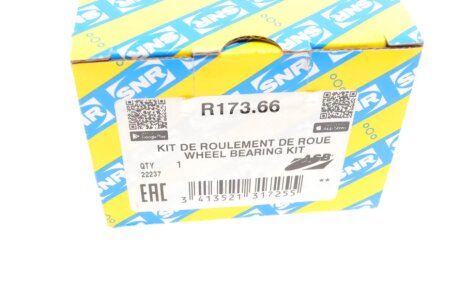 Підшипник колеса,комплект ntn snr R17366