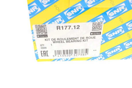 Підшипник колеса,комплект ntn snr R17712