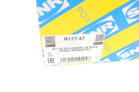 Маточина колеса ntn snr R17747