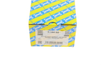 Підшипник ступиці зад. 4WD Hyundai IX35 10-, Tucson (JM) 2.0, 2.0 Crdi, 2.7 06-10, Santa Fe 01-06// Kia Sportage 1.6-2.4 04- ntn snr R18458