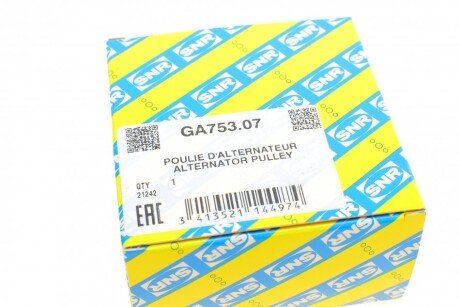 Обгінна муфта генератора ntn snr GA75307