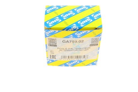 Обгінна муфта генератора ntn snr GA75902