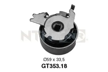 Натяжний ролік Opel 1,6/2,0 92- NTN SNR GT353.18