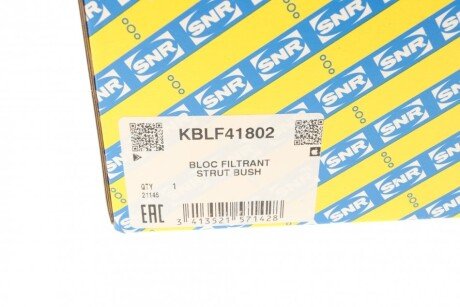 Опора амортизатора гумометалева ntn snr KBLF41802