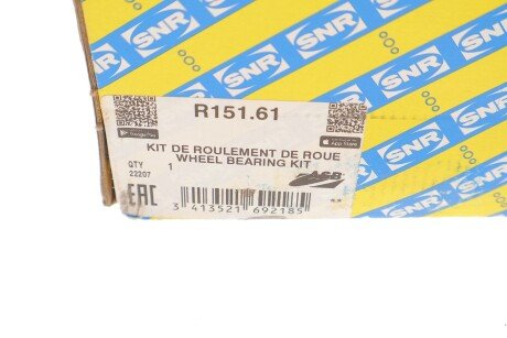 Підшипник колеса,комплект ntn snr R15161