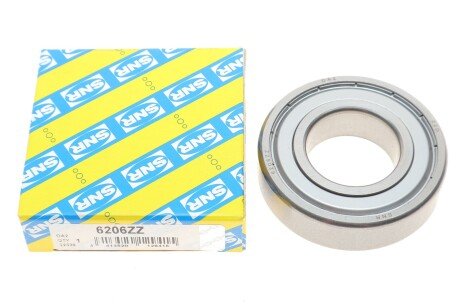 Підшипник кульковий d>30 ntn snr 6206ZZ