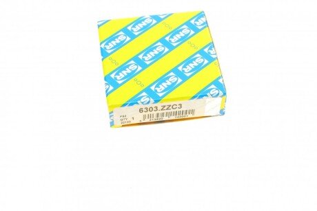 Підшипник кульковий d>30 ntn snr 6303ZZC3