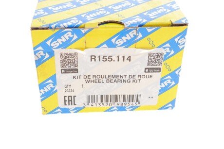 Підшипник кульковий d>30 ntn snr R155114