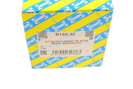 Підшипник кульковий d>30 ntn snr R15532