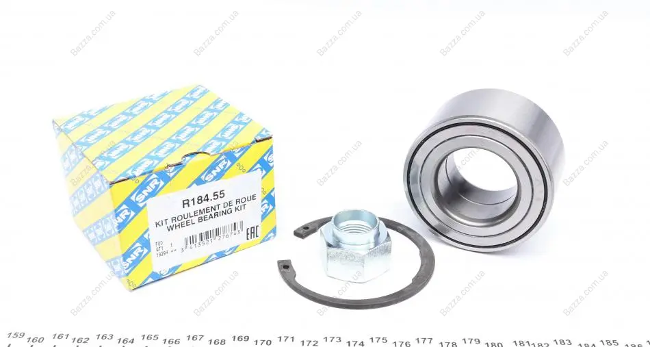 Підшипник кульковий d>30 NTN SNR R18455