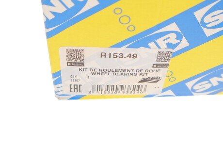 Підшипник маточини ntn snr R15349