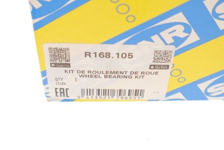 Підшипник маточини ntn snr R168105