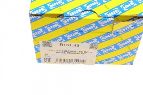 Пiдшипник ступицi колеса ntn snr R15143