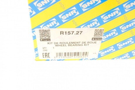 Пiдшипник ступицi колеса ntn snr R15727