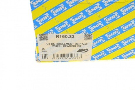 Пiдшипник ступицi колеса ntn snr R16033