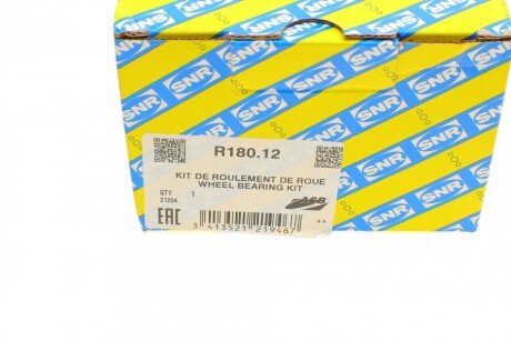 Пiдшипник ступицi колеса ntn snr R18012