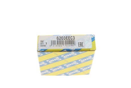 Підшипник генератора ntn snr 6203EEC3