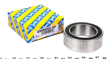 Подшипник кондиционера (40x62x20) NTN SNR ACB40X62X20625 Додж