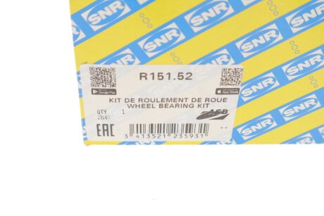 Подшипник передней ступицы ntn snr R15152