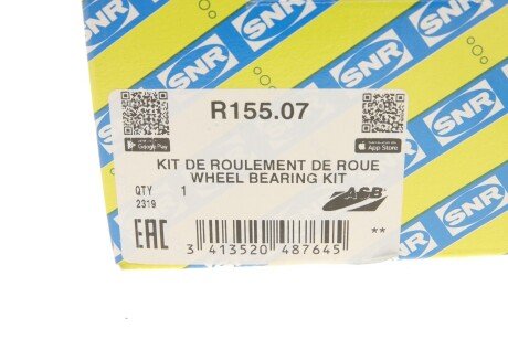 Підшипник передньої ступиці ntn snr R15507