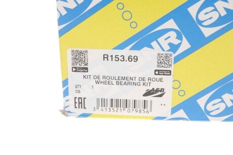 Подшипник ступицы шариковый ntn snr R15369