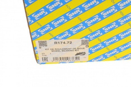 Подшипник ступицы шариковый ntn snr R17472