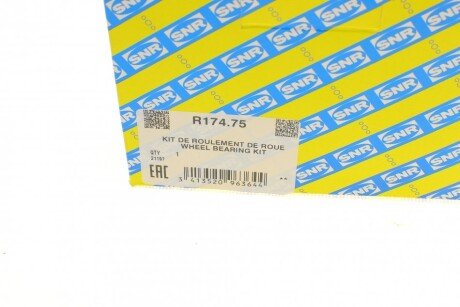 Подшипник ступицы шариковый ntn snr R17475