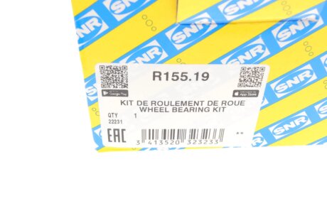 Подшипник задней ступицы ntn snr R15519