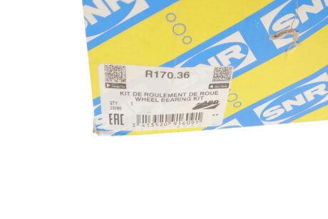 Підшипник задньої ступиці ntn snr R17036