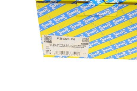 Подушка аморт.+підшипн. Peugeot 407 1.8 16V 2.0 16V 1.6 HDI/110 2.0 HDI/136 04- (16) ntn snr KB65928