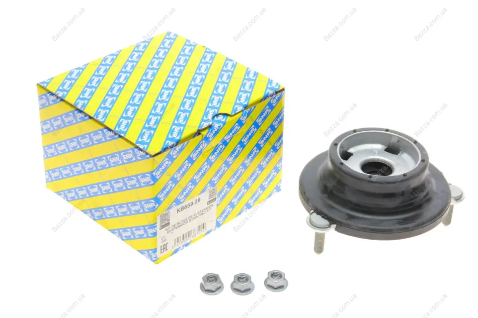Подушка аморт.+підшипн. Peugeot 407 1.8 16V 2.0 16V 1.6 HDI/110 2.0 HDI/136 04- (16) NTN SNR KB659.28