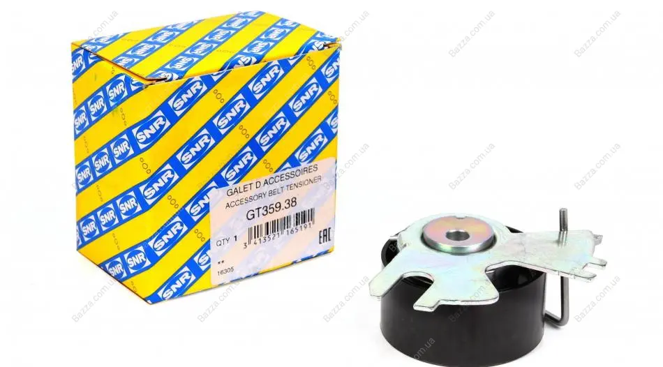 Ролік натяжника паска ГРМ Ford/PSA 2.0 Hdi/2.0Tdci 09- NTN SNR GT359.38
