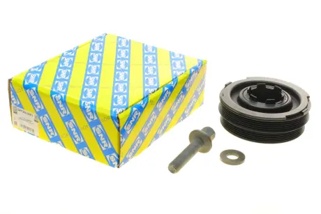 Шків(з болтом) паса поліклинового з демфером Land Rover Freelander 2.0d NTN SNR DPF350.05K1