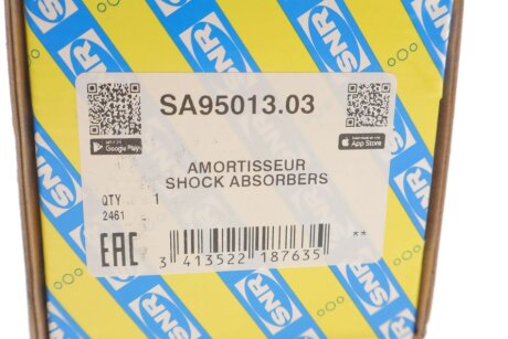 Задний амортизатор (стойка) ntn snr SA9501303