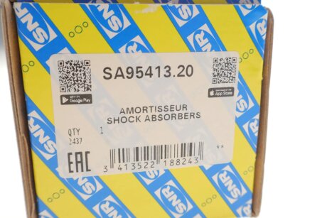 Задний амортизатор (стойка) ntn snr SA9541320