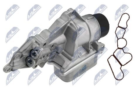 Масляний радіатор з корпусом масляного фільтра Mercedes C (Cl203) 2.5-5.5 06.04- nty CCLME005A