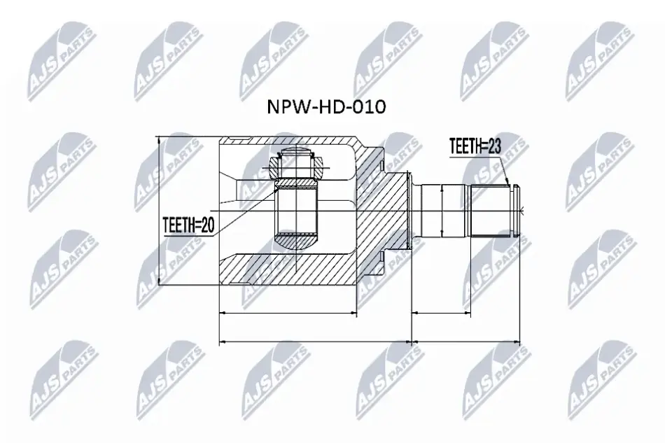 ШРКШ зовнішній NTY NPWHD010 (фото 1)