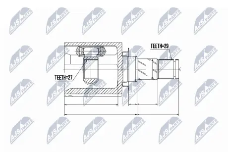 ШРКШ NTY NPWNS035 Ниссан Teana j32