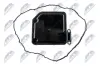 Фільтр АКПП + прокладка Hyundai Accent 1.4 18-/Elantra 15-/Santa Fe 18-/Kia Ceed 18-/Optama 15-/Rio 17-/Soul 14-/Sportage 15-22 NTY FSFHY009