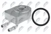 Масляний охолоджувач Chrysler Sebring Dodge Avenger, Caliber, Journey Fiat Freemont Jeep Compass, Patriot Lancia Flavia 1.8-2.4Lpg 06.06- NTY CCLCH004 (фото 2)