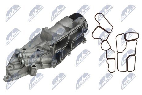 Масляний радіатор з корпусом масляного фільтра Mercedes C (Cl203) 2.5-5.5 06.04- nty CCLME005