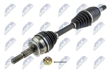 Піввісь перед. Nissan Navara, Np300 Navara, Pathfinder III 2.5D 11.01- nty NPWNS029