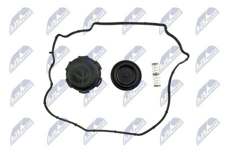Прокладка клапанної кришки + мембрана Citroen/Peugeot 1.6HDI 05-/Ford 1.6Tdci 03- nty BPZCT010