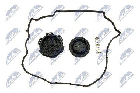 Прокладка клапанної кришки + мембрана Citroen/Peugeot 1.6HDI 05-/Ford 1.6Tdci 03- nty BPZCT010