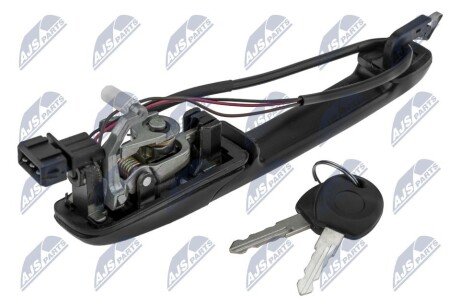 Ручка дверей передн. прав. (з центр. замк.) VW Passat 94- nty EZCVW399