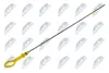 Щуп рівня мастила 550mm Dacia Duster, Logan, Sandero Nissan Micra III, Note, Qashqai I, Tiida Renault Clio II, Kangoo, Thalia 1.5D/1.6 09.98- NTY BOL-RE-011 (фото 2)