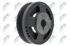 Шків колінвала CHEVROLET AVEO 1.4 03-08, LACETTI 1.4/1.8 05-13 NTY RKP-DW-000